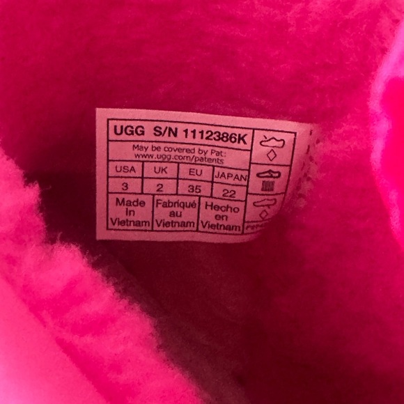 UGG Pink Glossy Boots - Picture 3 of 5